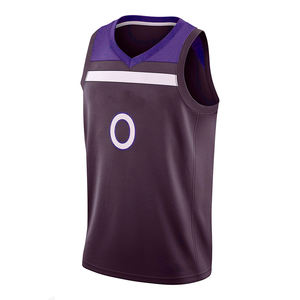 Camiseta de baloncesto con logotipo cosido personalizado, camiseta de baloncesto sublimada de malla de poliéster bordada - Product Image 6