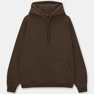 Sudadera con capucha de gran tamaño con logotipo personalizado Diseño único Sudadera con capucha de gran tamaño Fabricantes de Pakistán Sudaderas con capucha de mezcla de algodón básicas - Product Image 1