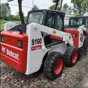 Minicargadora Bobcat S160 usada, cargadora de orugas multifuncional de 3 toneladas, componentes de bomba de motor de núcleo, retroexcavadoras remolcables - Product Image 1
