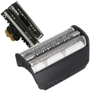 Bloc de lames et grille de rechange pour rasoir électrique à lames doubles et triples, lavable, pour le rasage du visage et du corps, pour utilisation en camping-car - Product Image 2