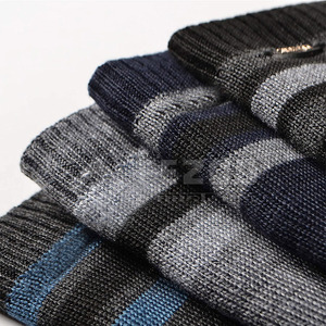 Winter Beanie Hats High Quality Custom Made Design Jacquard Beanie Hats Wholesale Custom Organic Wool Beanie Hat - Product Image 3