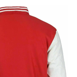 Best Vintage Varsity <b>Jackets</b> <b>White</b> for <b>Men</b> Custom Plain Embroidery 100% orignal leather Winter Lettermen Versity <b>Jacket</b> - Product Image 6