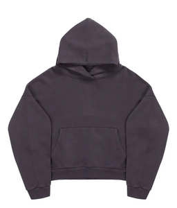 Sudaderas con capucha lisas baratas al por mayor sudadera de algodón en blanco logotipo personalizado sudaderas con capucha unisex para hombre - Product Image 3