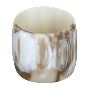 Rond de serviette en corne de buffle pour décor de Table à la maison porte-serviettes en corne de buffle naturel personnalisé de qualité supérieure - Product Image 1