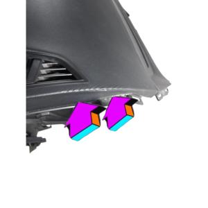 TABLERO DE INSTRUMENTOS SIN AIRBAG PARA PASAJERO FORD EcoSport Serie GN15-N04304-EL (12>) - Product Image 2
