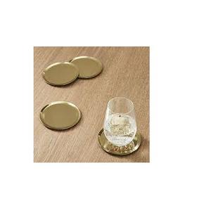 Olid ASS Rass ooasters Andy made opopper ooasters Or o rinenjuague ableabletop Decoration Round shape producto en oferta - Product Image 1