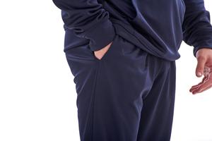 Conjuntos Deportivos Unisex de Diseño Personalizado, Cuello Redondo, Poliéster/Algodón, Resistentes al Viento, Transpirables, Cintura Elástica, para Gimnasio, Jogging y Atletismo, MOQ Bajo - Product Image 5
