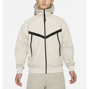 Chaqueta de Invierno para Hombre con Diseño de Logotipo Personalizado, Estilo Deportivo Urbano, Impermeable, con Capucha, de Nailon, Cortavientos - Product Image 1