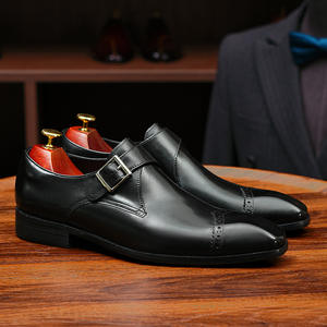 Zapatos Oxford de Cuero Vacuno de Primera Calidad con Tacón Acolchado y Diseño Antideslizante, Zapatos de Vestir para Caballeros - Product Image 3