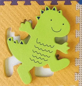 Offre Spéciale 10mm d'épaisseur EVA mousse tapis de jeu Durable enfants tapis de sol dinosaure Animal impression lavable pour la maison exercice Camping en plein air - Product Image 5