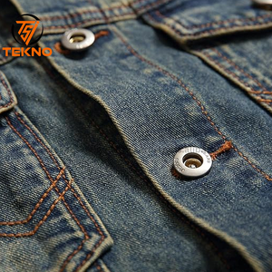 Chaquetas vaqueras de último diseño 2025 para hombre, temporada de invierno transpirable, venta al por mayor, precios baratos, chaqueta vaquera de talla grande para hombre - Product Image 4