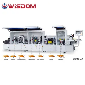 Wisdom EB450J Máquina de bordar borda de PVC tudo em um Máquina de bordar borda automática 3mm Máquina de bordar borda de PVC