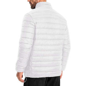 Nouvelle conception 2026, veste matelassée pour homme, taille personnalisée, vêtements d'hiver, nouvelle arrivée, veste matelassée pour homme de couleur blanche - Product Image 6