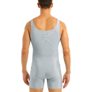 Nouveauté 2026 : Maillots de lutte en Spandex/Polyester de haute qualité, légers, respirants, couleur personnalisable, fabriqués au Pakistan par KANEKA - Product Image 4