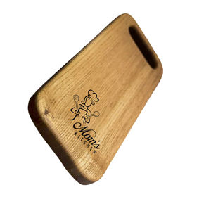 Planche à découper en bois artisanale de qualité supérieure, épaisse, pour la cuisine, pour couper en dés, planche à pain en bois et plateau à fromage avec gravure de chef - Product Image 5