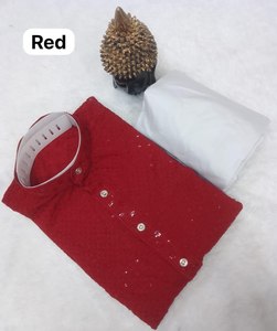 ชุดนอน Kurta ดีไซเนอร์ของผู้ชายโดยผ้า fabzone - Product Image 2