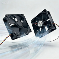 Boîtier PC pour usage domestique, ventilateur de refroidissement ARGB 120 mm avec dissipateur thermique en cuivre et aluminium, faible bruit 25 dBA et 7000 tr/min pour des performances optimales
