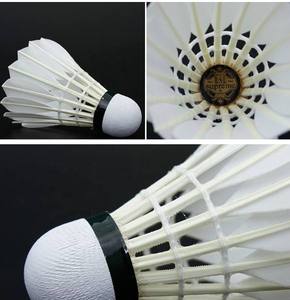High Performance Active <b>Top</b> Goose <b>Feather</b> Badminton Shuttlecock with Full Natural Cork Head-1 Year Warranty-Wholesale Supply - Product Image 3