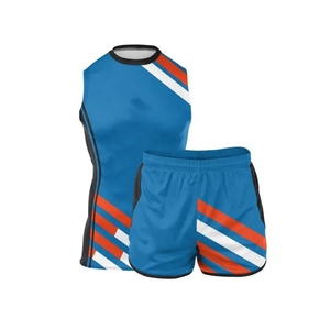 Ensemble uniforme de football américain Strike sans manches 7v7 pour jeunes, maillot de compression sublimé - Product Image 4