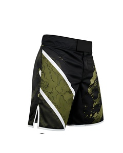 Pantalones Cortos de MMA Personalizados con Logotipo, Diseño Personalizado, 100% Poliéster, Ajuste Cómodo, Pantalones Cortos de Artes Marciales Mixtas para Hombre - Product Image 3