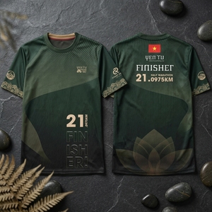 เสื้อยืดวิ่งผู้ชายแบบกำหนดเอง แห้งเร็ว ระบายอากาศได้ดี ชุดกีฬา OEM ODM ขายส่ง เสื้อฝึกซ้อม - Product Image 4