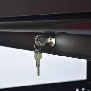 Chariot à outils 3 niveaux armoire à outils en acier inoxydable pour le stockage d'armoire à outils de Garage de mécanicien avec entrepôt d'industrie de roue - Product Image 2