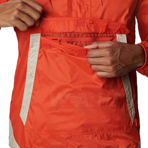 Chaqueta cortavientos ligera hecha a medida para hombre, ropa de calle de moda para exteriores de talla grande con logotipo frontal, Diseña tu propio abrigo - Product Image 5