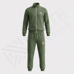 Design Customized Premium Quality Men Tracksuit Custom Made Men Sweat Suit For Jogging 100% Cotton Tracksuit Customized Color - Product Image 1
