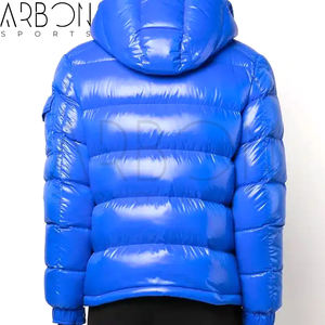 2025 Full Sleeves Winter Wear <b>Lightweight</b> Comfortable OEM/ODM Highest Quality Wholesale Rate Breathable Puffer Hooded <b>Jacket</b> - Product Image 4