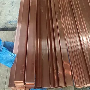 בר שטוח מנחושת טהורה / בר אוטובוס מנחושת / מוט חשמלי מנחושת טהורה - Product Image 6