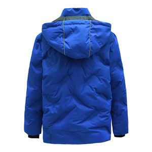 Diseño con cierre de cremallera Tela de lona que exhibe estilo artesanal Chaqueta de burbuja a granel de invierno para su marca innovadora - Product Image 1