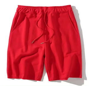 Vente en gros professionnelle OEM Nouveau design Short décontracté pour hommes Taille haute avec cordon de serrage Short de sport en coton et élasthanne grande taille - Product Image 5