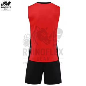 ชุดวอลเลย์บอลคุณภาพดีเยี่ยม แบบยูนิเซ็กซ์ ผลิตจากโพลีเอสเตอร์ 100% ขายส่งราคาถูก รับสั่งทำแบบซับลิเมชั่น - Product Image 4