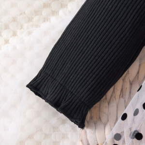 ชุดกระโปรงเจ้าหญิงสำหรับเด็กผู้หญิงชุดกระโปรงยาวสีดำดีไซน์ใหม่ - Product Image 5