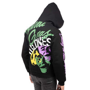 OEM personnalisé hommes décontracté à manches longues polaire sweats à capuche hiver pull à capuche pour étudiants mode impression conception pour garçons - Product Image 2