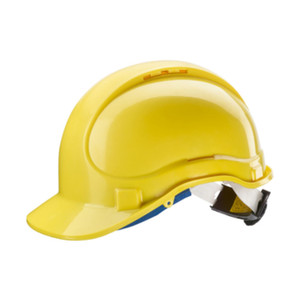 Elmetto di Protezione con Sgancio Rapido per Lavori in Quota EN397 Giallo - Product Image 1