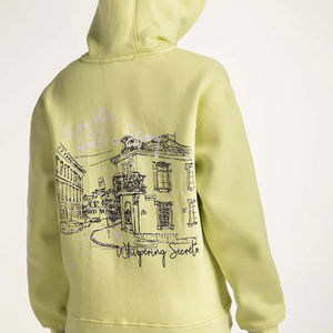 2025-26 Top <b>Trendiness</b> High Quality 430 Gsm Thick 100% Cotton Lined Men's Oversized Vintage Pullover <b>Hoodie</b> with Custom Logo - Product Image 1