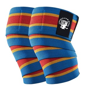 Bandes de soutien pour les genoux de musculation personnalisées en gros, supports de musculation, sangles d'entraînement en salle de sport, personnalisées pour hommes - Product Image 5