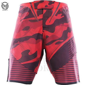Vêtements d'arts martiaux taille adulte, vêtements de combat MMA, vêtements de lutte, shorts d'entraînement à séchage rapide pour hommes. - Product Image 5