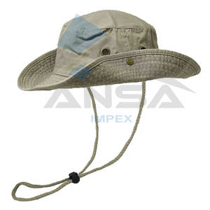 Venta al por mayor personalizado Unisex 100% algodón cubo sombrero Camping verano sombreros cubo sombrero al aire libre - Product Image 3