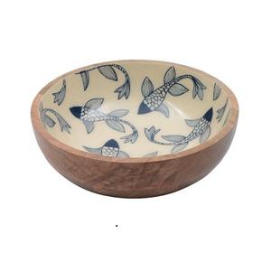 Meena เครื่องใช้บนโต๊ะอาหารชามผลไม้ทำจากไม้ใช้ในบ้านและเครื่องครัวขนาดกลางสำหรับร้านอาหารเสิร์ฟอาหาร - Product Image 6