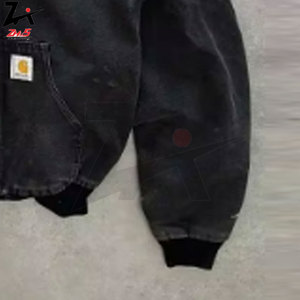 Abrigo con Capucha y Cremallera para Hombre, Estilo Gótico Haruku, Estampado, Grueso, Oversize, Manga Larga, Moda Invierno Y2K, Bordado 3D - Product Image 5