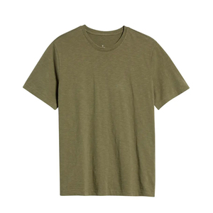 Service OEM Vente en gros Offre spéciale Vêtements de mode dernier cri Couleur unie T-Shirt pour homme respirant Conception personnalisée T-shirt uni pour hommes - Product Image 5
