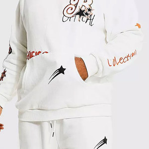 Best Quality Comfortable Breathable <b>for</b> <b>Men's</b> Tracksuit 100% Cotton Wholesale Customizable Winter Eco-Friendly - Product Image 4