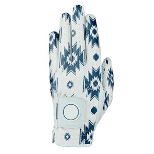 Venta al por mayor de guantes de golf transpirables para zurdos para hombres logotipo personalizado a todo color cuero Cabretta OEM suave de piel de oveja guante de golf - Product Image 2