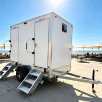 Toilettes mobiles à montage rapide pour l'entretien des autoroutes et les événements extérieurs (mariages, etc.)