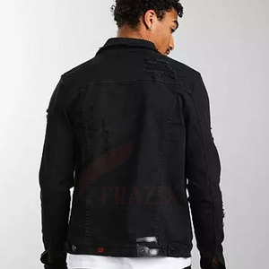 Venta al por mayor ligero 100% algodón strass chaqueta cómodo y duradero material strass detalle - Product Image 3