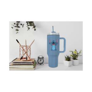 Vaso Térmico Lilo & Stitch para Quencher Stitch - Azul, 1.2 Litros de Capacidad, Botella de Vacío para Viajes, Regalos de Negocios, Frío y Calor - Product Image 3