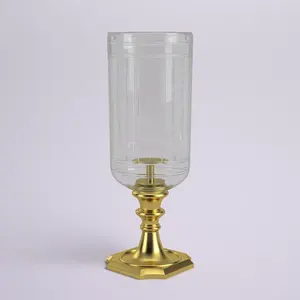 Antique <b>Gold</b> <b>Candle</b> <b>Holder</b> for Rustic Wedding Table Decor Inspired <b>Candle</b> <b>Holders</b> Made by Zahid Exports - Product Image 1
