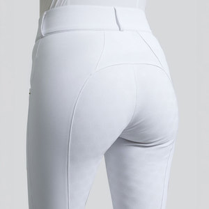 Vêtements d'équitation pour femmes sur mesure - Matériel en spandex/polyester Taille haute Pantalons d'équitation longs - Modèle 01 Fabricant - Product Image 5